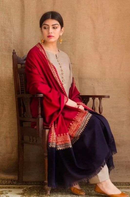 Zarpash - 3PC Unstitched Dhanak Shirt with Digital Printed Dupatta and Trouser - RF1219