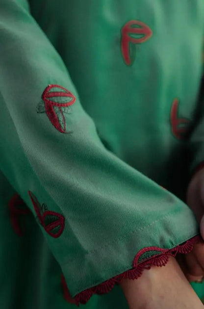 Heer - Stitched 2PC Dhanak Embroidered - RP0006 Royal Pret