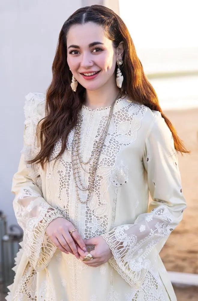 3PC Lawn Embroidered Shirt with Printed and Embroidered Khadi Net Dupatta (Unstitched)- RF1041 royalpret