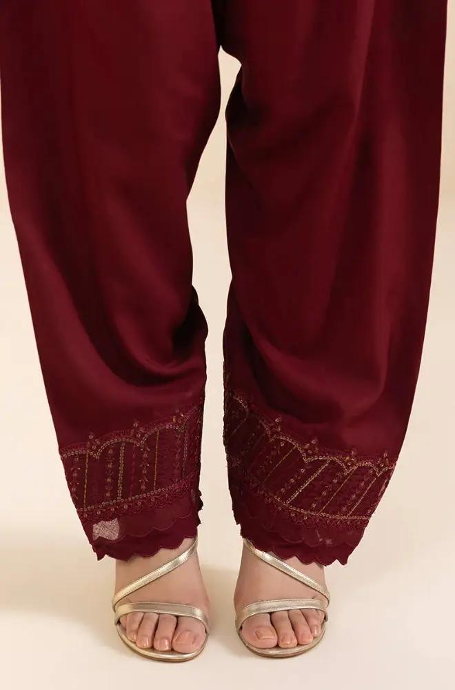 Sapphire - 3PC Unstitched Khaddar Embroidered Shirt with Digital Printed Dupatta and Trouser- RF1294 royalpret