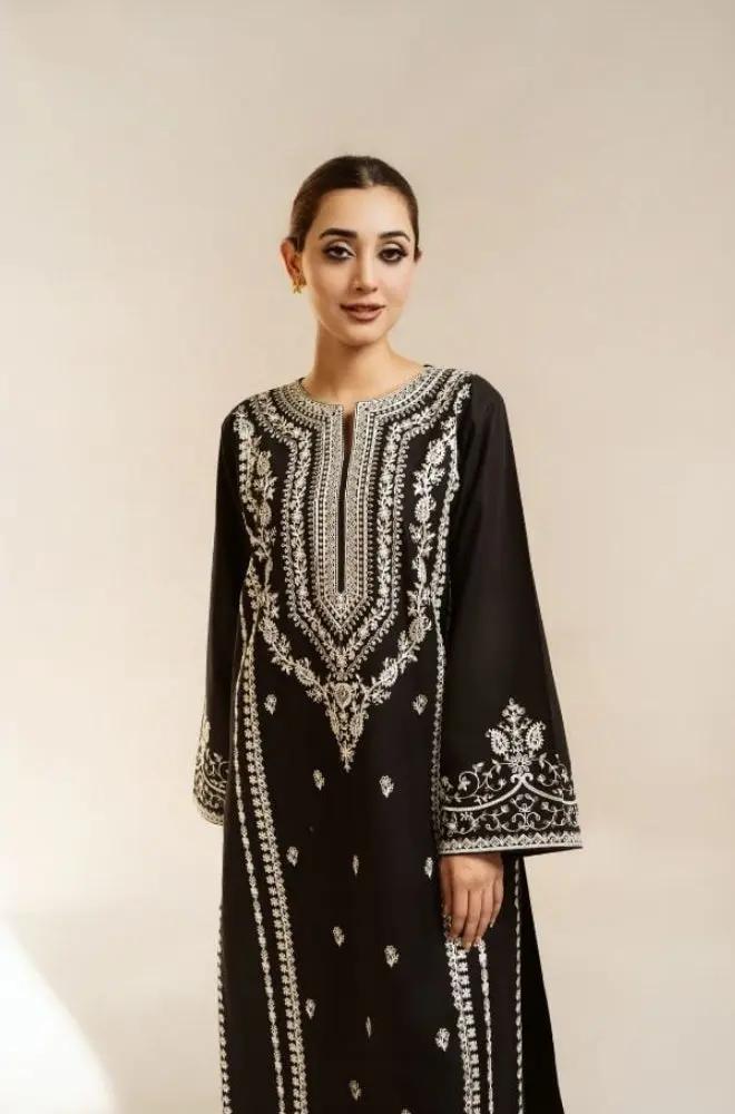 Urge 2PC Unstitched Lawn Embroidered Shirt with Embroidered Trousers - RF1113 royalpret