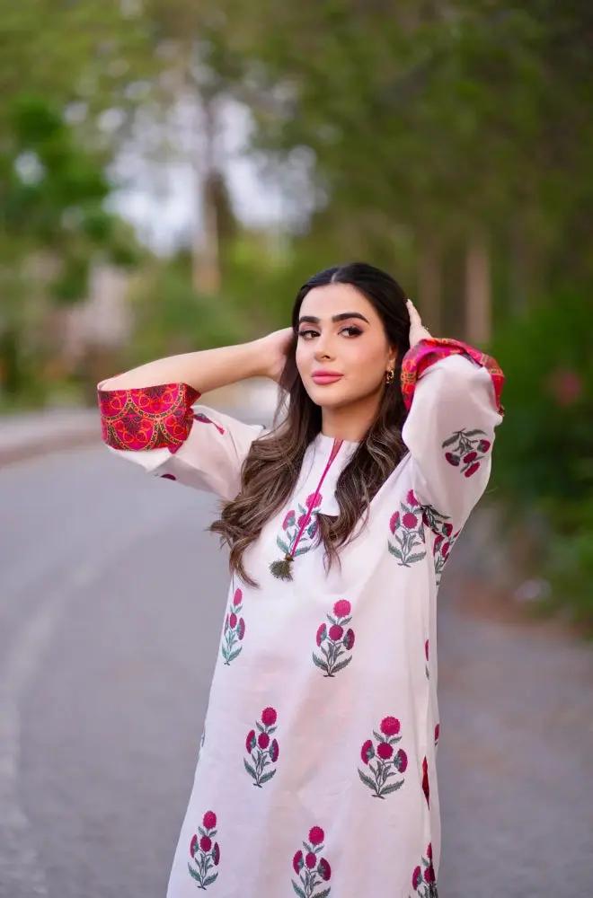 Urge 2PC Unstitched Lawn Printed Shirt with Printed Trousers - RF1107 royalpret