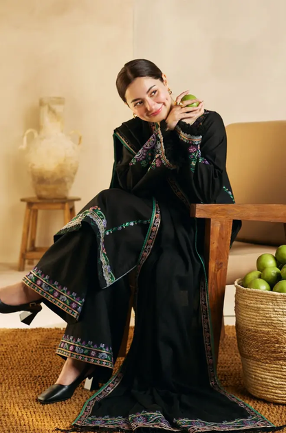 Zara Shah Jahan - 3PC Unstitched Dhanak Embroidered Shirt with Embroidered Back and Embroidered Dhanak Dupatta and Trouser - RF1143 royalpret