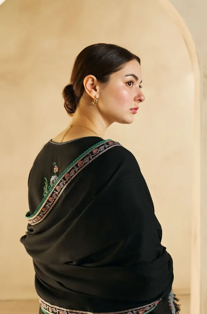 Zara Shah Jahan - 3PC Unstitched Dhanak Embroidered Shirt with Embroidered Back and Embroidered Dhanak Dupatta and Trouser - RF1143 royalpret
