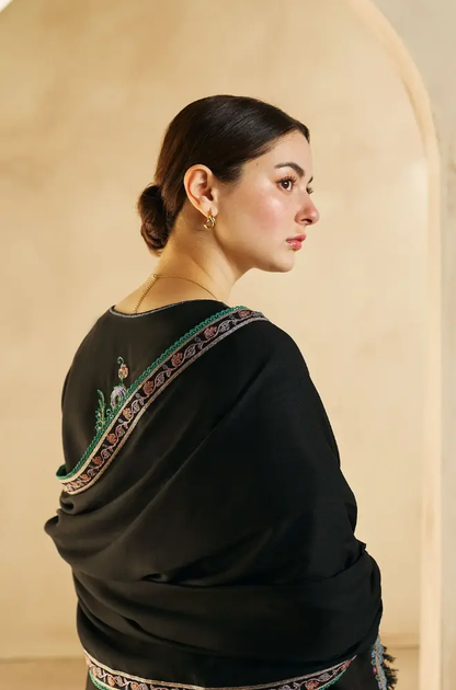 Zara Shah Jahan - 3PC Unstitched Dhanak Embroidered Shirt with Embroidered Back and Embroidered Dhanak Dupatta and Trouser - RF1143 royalpret