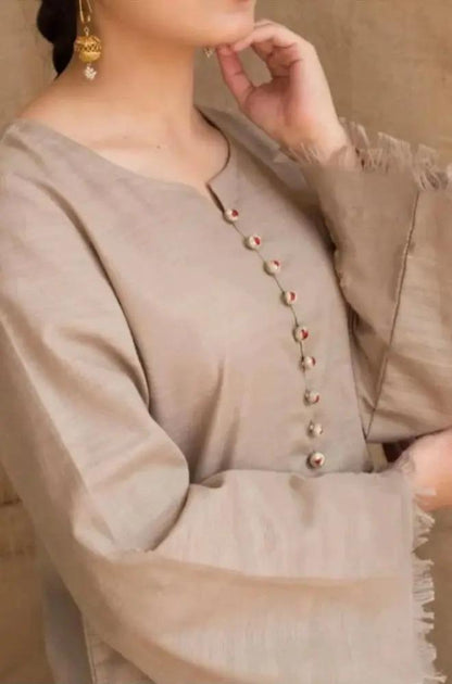 Zarpash - 3PC Unstitched Dhanak Shirt with Digital Printed Dupatta and Trouser - RF1219 Royal Pret